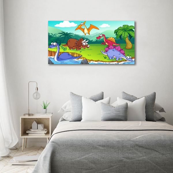 Wandbild Dinosaurier