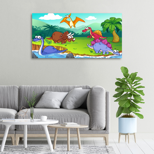 Wandbild Dinosaurier