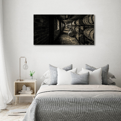 Wandbild Bourbonfässer