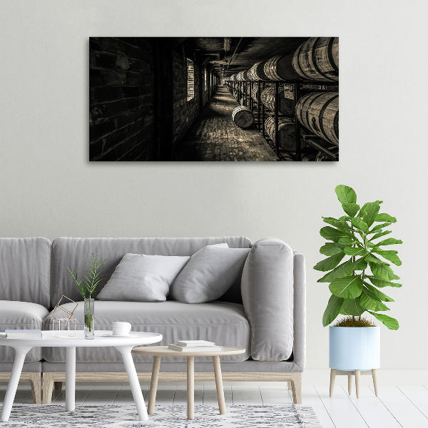 Wandbild Bourbonfässer