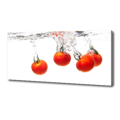 Wandbild Tomaten unter Wasser