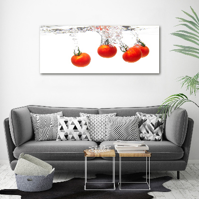 Wandbild Tomaten unter Wasser