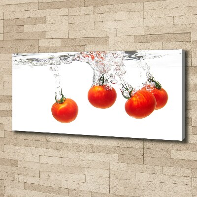 Wandbild Tomaten unter Wasser