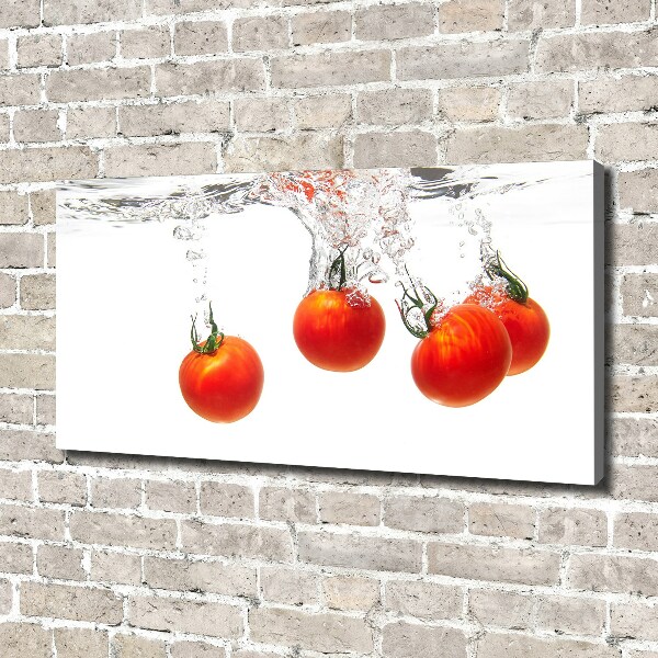 Wandbild Tomaten unter Wasser