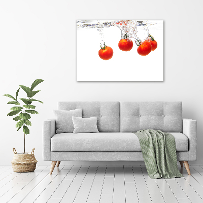 Wandbild Tomaten unter Wasser