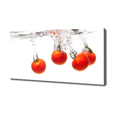 Wandbild Tomaten unter Wasser