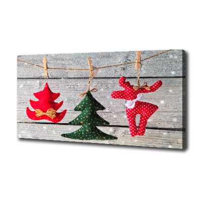 Bild auf leinwand Dekorationen an einer Schnur