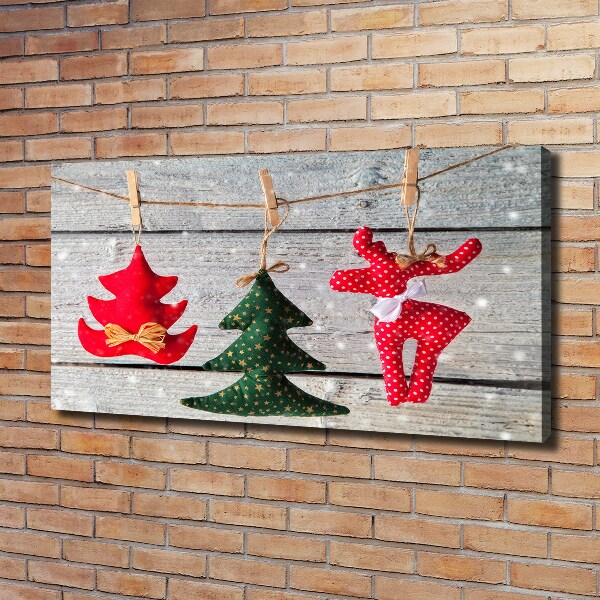 Bild auf leinwand Dekorationen an einer Schnur