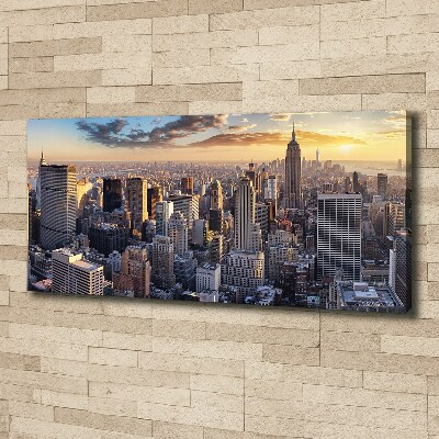 Wandbild New York aus der Vogelperspektive