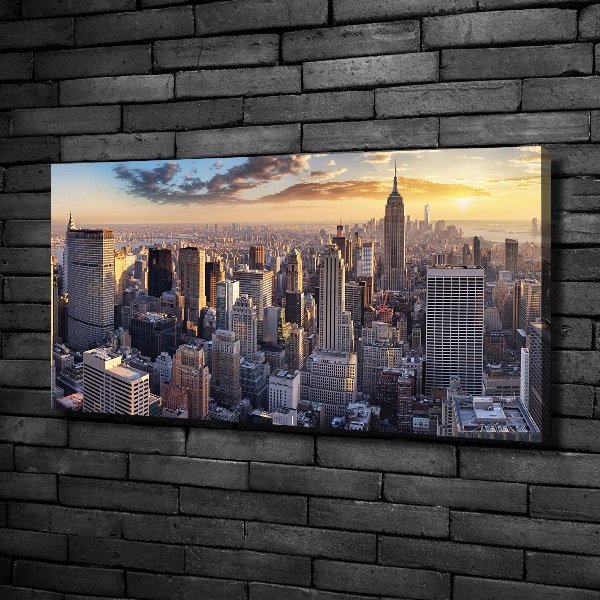 Wandbild New York aus der Vogelperspektive