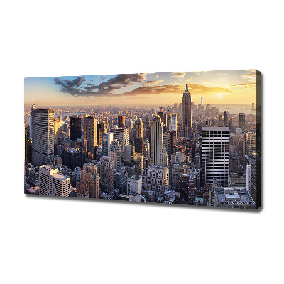 Wandbild New York aus der Vogelperspektive