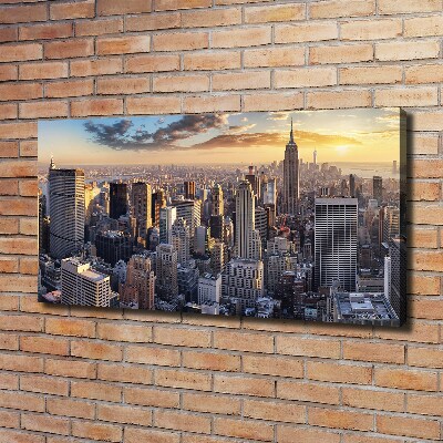 Wandbild New York aus der Vogelperspektive