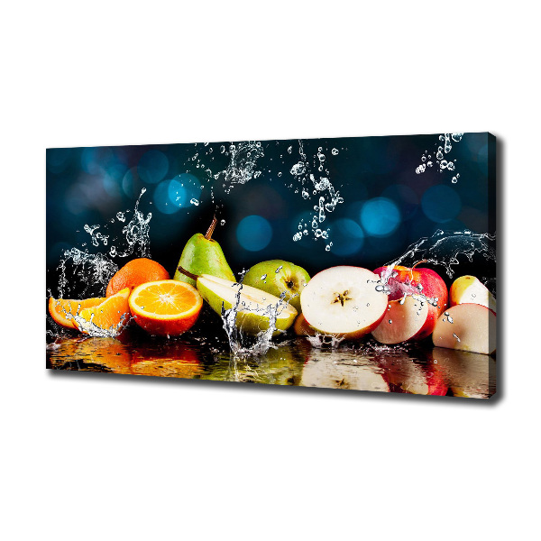 Bild auf leinwand Obst und Wasser
