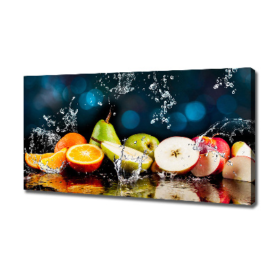 Bild auf leinwand Obst und Wasser