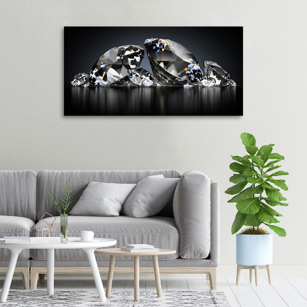 Wandbild Diamanten