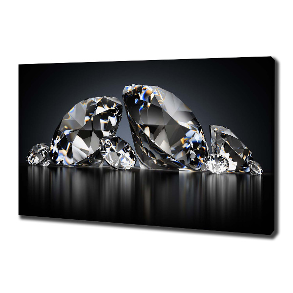 Wandbild Diamanten