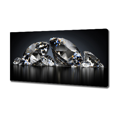Wandbild Diamanten
