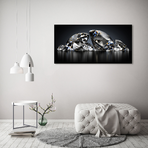Wandbild Diamanten