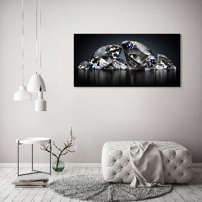 Wandbild Diamanten