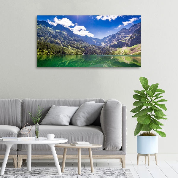 Fotobild Das Meeresauge der Tatra-Berge