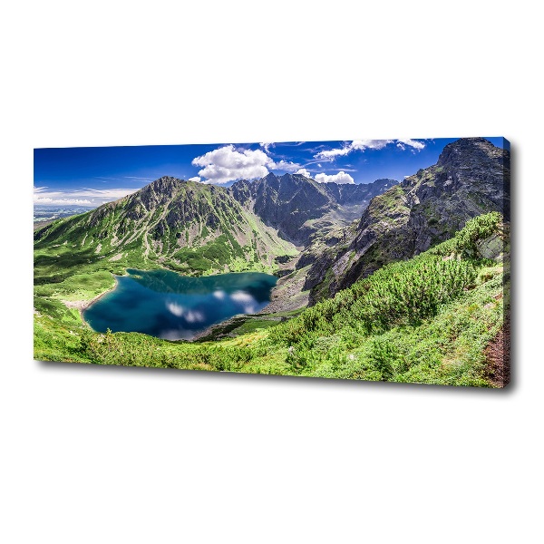 Wandbild Schwarzer Teich, Tatra-Gebirge