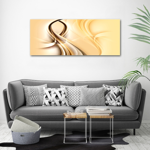 Bild auf leinwand Abstrakte Wellen