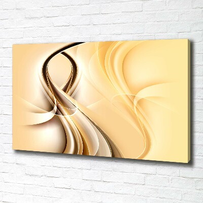 Bild auf leinwand Abstrakte Wellen