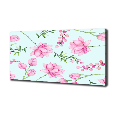 Wandbild Blüten und Beeren