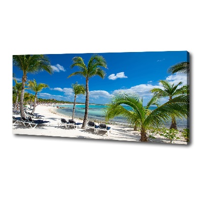 Wandbild Maledivenstrand