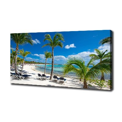 Wandbild Maledivenstrand