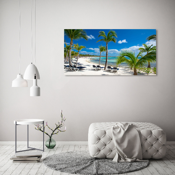 Wandbild Maledivenstrand
