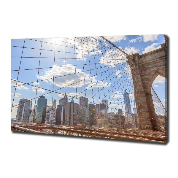 Wandbild New Yorker Brücke