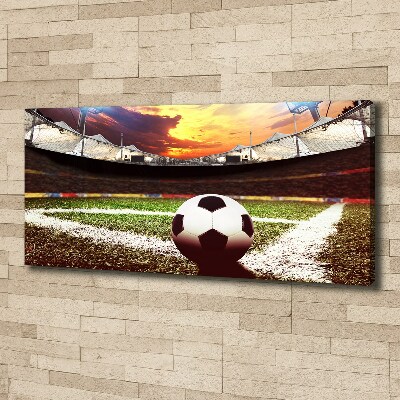 Bild auf leinwand Ball im Stadion