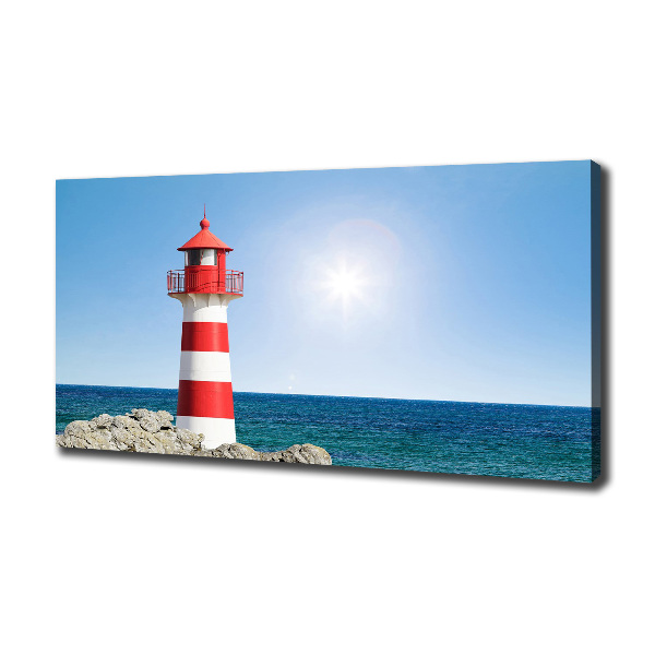 Bild auf leinwand Leuchtturm