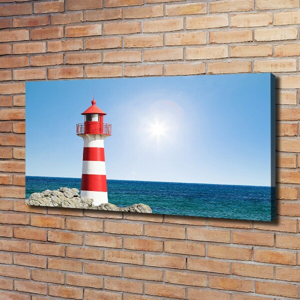 Bild auf leinwand Leuchtturm