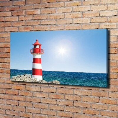 Bild auf leinwand Leuchtturm