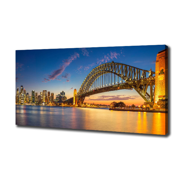 Bild auf leinwand Skyline von Sydney