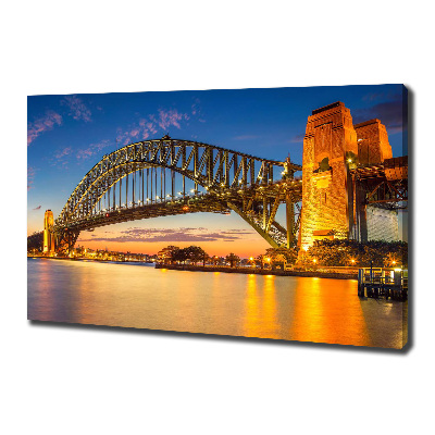 Bild auf leinwand Skyline von Sydney