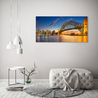 Bild auf leinwand Skyline von Sydney