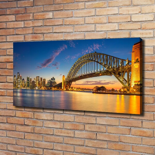 Bild auf leinwand Skyline von Sydney