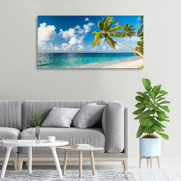 Wandbild Maledivenstrand