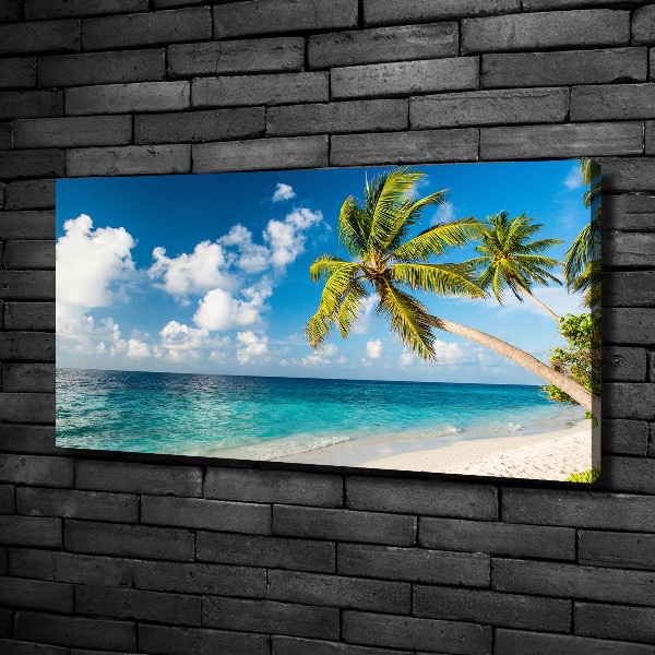 Wandbild Maledivenstrand
