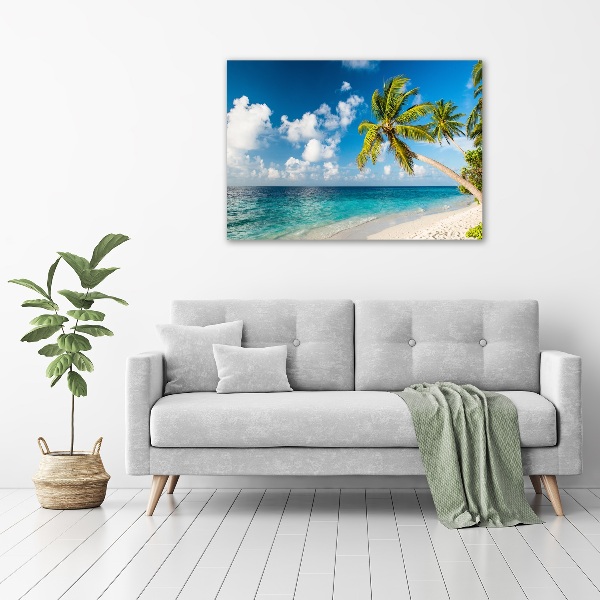 Wandbild Maledivenstrand