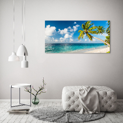 Wandbild Maledivenstrand