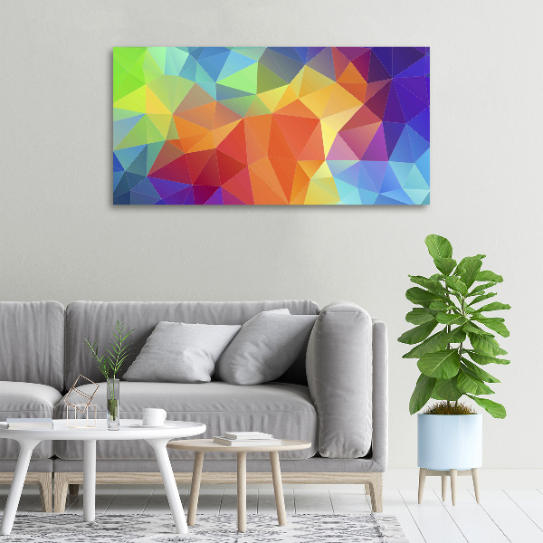 Wandbild Geometrischer Hintergrund