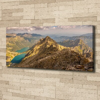 Wandbild Das Meeresauge der Tatra-Berge