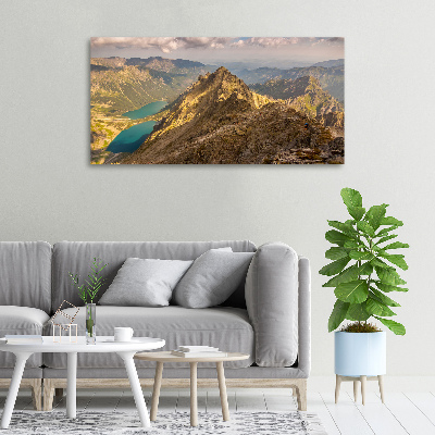 Wandbild Das Meeresauge der Tatra-Berge