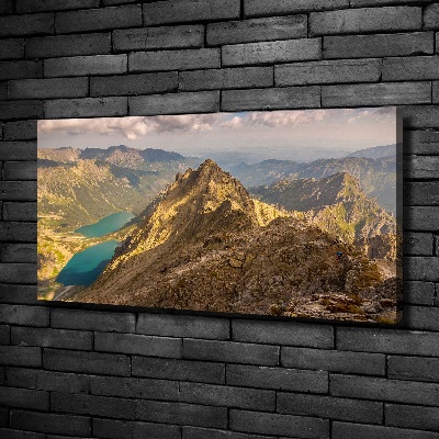 Wandbild Das Meeresauge der Tatra-Berge