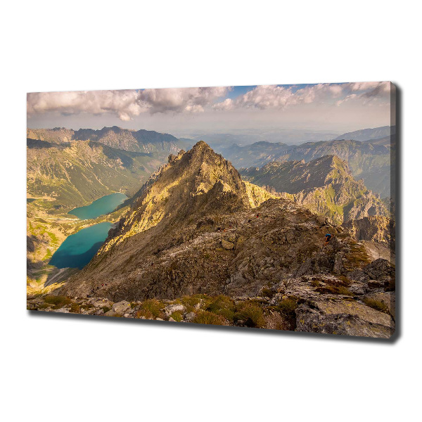 Wandbild Das Meeresauge der Tatra-Berge