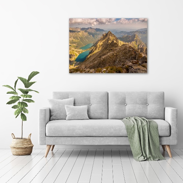 Wandbild Das Meeresauge der Tatra-Berge